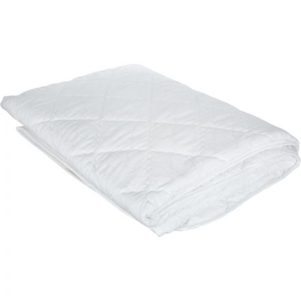 Одеяло 172х205 стеганое, кант, 200-250гр/м2 (холлофайбер/микрофибра),белый