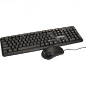 Набор клавиатура+мышь ExeGate Prof.St.Comb.MK120-OEM(EX287139RUS)чер.Br.box