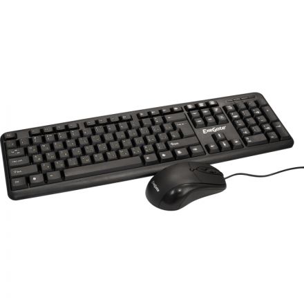 Набор клавиатура+мышь ExeGate Prof.St.Comb.MK120-OEM(EX287139RUS)чер.Br.box