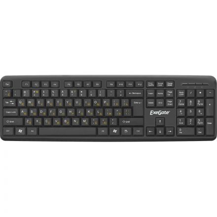 Набор клавиатура+мышь ExeGate Prof.St.Comb.MK120-OEM(EX287139RUS)чер.Br.box