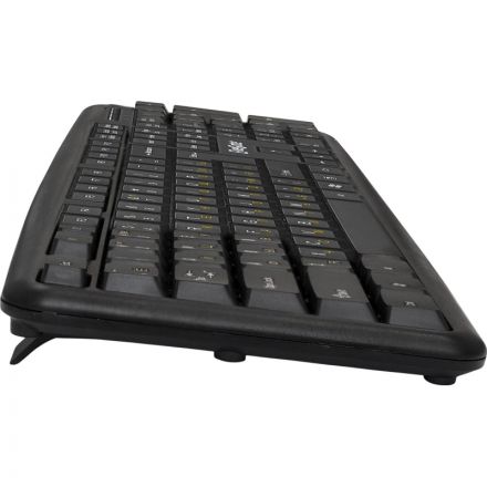 Набор клавиатура+мышь ExeGate Prof.St.Comb.MK120-OEM(EX287139RUS)чер.Br.box