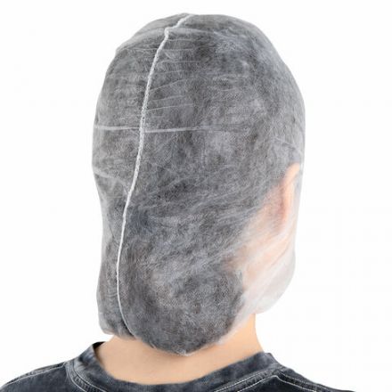 Балаклава (подшлемник) одноразовая КОМПЛЕКТ 20 штук, спанбонд, белая, SMZ