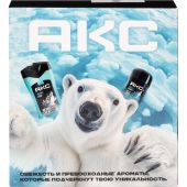 Подарочный набор Акс Айс чилл мужской гель и дезодорант-антиперспирант