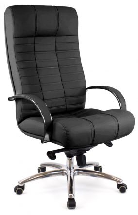 Кресло Everprof Atlant AL M Кожа Черный