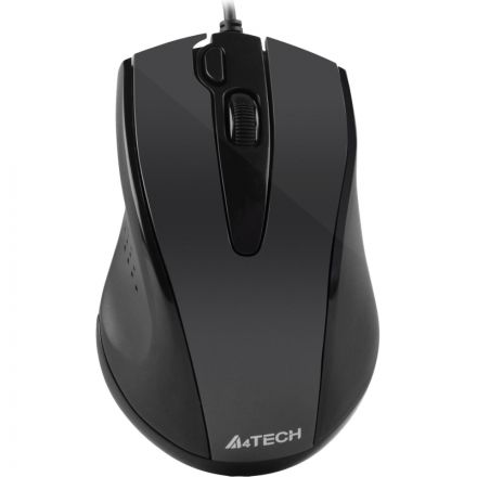 Мышь компьютерная A4Tech V-Track Padless(N-500FS)Glossy Grey/1200dpi/4кн