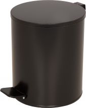 Урна с педалью черный 15 литров