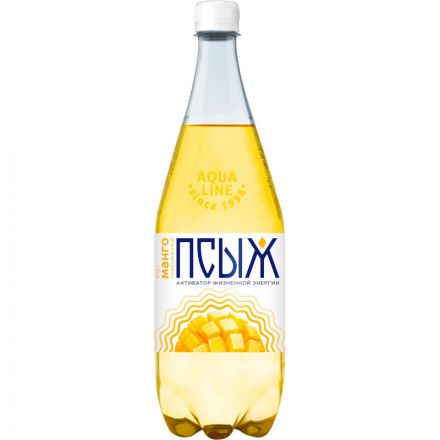 Напиток Псыж б/а вкус Манго сильногазированный 1л