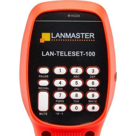 Тестер LANMASTER телефонная трубка LAN-TELESET-100