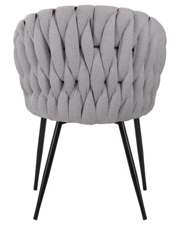 Стул обеденный DOBRIN MATILDA, серая ткань (LAR 275-17)