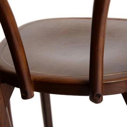 Стул THONET CLASSIC BAR CHAIR (mod.СE6069) дерево вяз, 43*50.5*111, Темный Орех (№5)