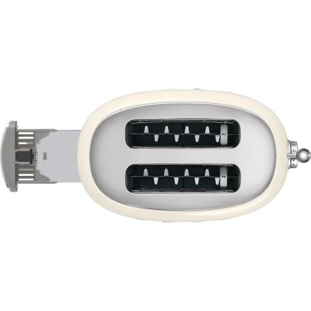Тостер SMEG TSF01CREU,2 ломтика, кремовый