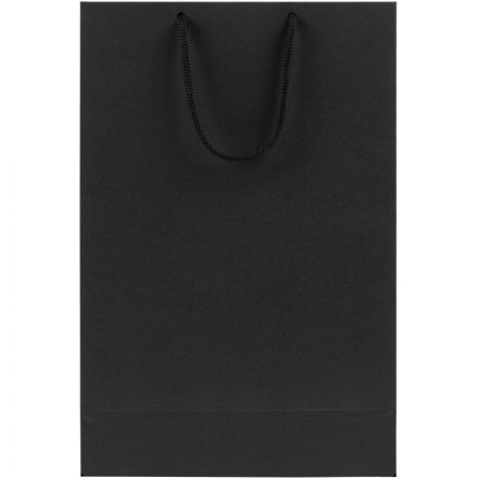 Пакет подарочный бумажный Porta, средний, черный, 23х35х10см,15837.30 Пакет подарочный бумажный Porta, средний, черный, 23х35х10см,15837.30