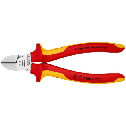 Бокорезы VDE L-160 мм KNIPEX KN-7006160