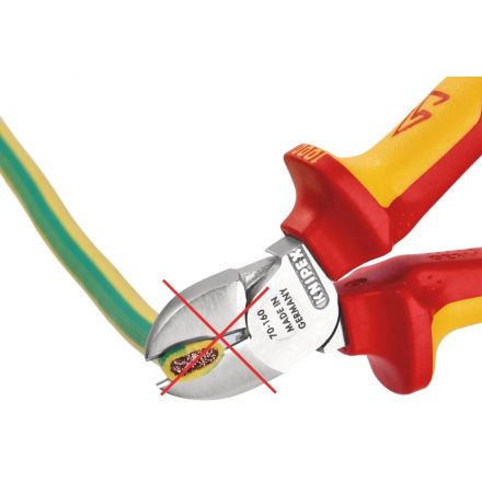 Бокорезы VDE L-160 мм KNIPEX KN-7006160