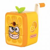 Точилка механическая ПИФАГОР "Апельсин", корпус оранжевый, 270426