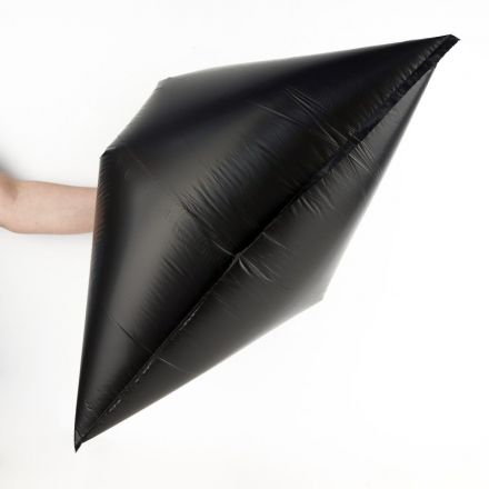 Мешки для мусора ПНД 60л 12мкм 30шт/рул черные 60х70см Элементари