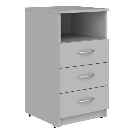 Тумба приставная SC-3D.1A Серый 407х450х760 SIMPLE Тумба приставная SC-3D.1A Серый 407х450х760 SIMPLE