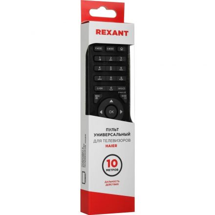 Пульт ДУ REXANT универсальный для телевизора Haier (38-0104)