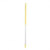 Рукоятка FBK эргономичная алюминиевая 1300мм,прорезиненная желтая 29813-4