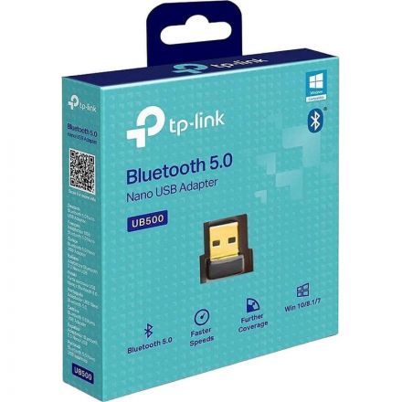Сетевой адаптер Bluetooth TP-Link UB500 USB 2.0 (ант.внутр.) UB500 Сетевой адаптер Bluetooth TP-Link UB500 USB 2.0 (ант.внутр.) UB500