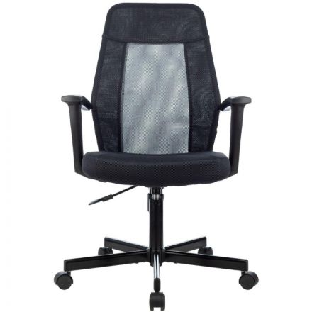 Кресло VB_EChair 225 PTW серый сетка/ткань металл Кресло VB_EChair 225 PTW серый сетка/ткань металл