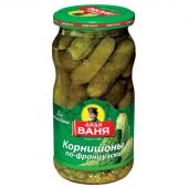 Корнишоны Консервация Дядя Ваня по-фра нцузски,460гр