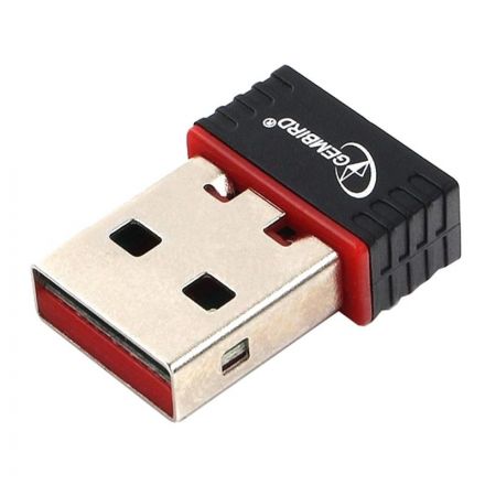 Сетевой адаптер микро WiFi Gembird 150 Мбит, USB, 802.11b/g/n Сетевой адаптер микро WiFi Gembird 150 Мбит, USB, 802.11b/g/n