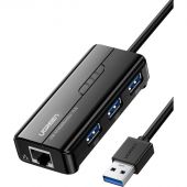 Разветвитель USB Ugreen 4 в 1. 3 x USB 3.0. RJ45 (20265) Разветвитель USB Ugreen 4 в 1. 3 x USB 3.0. RJ45 (20265)