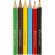 Карандаши цветные 6цв/наб6-гран №1School/Комус Класс ColorPics коротк,88мм