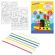 Набор для творчества "Картина из цветного песка", "Транспорт", 2 самоклеящиеся основы 20х15 см, 662367