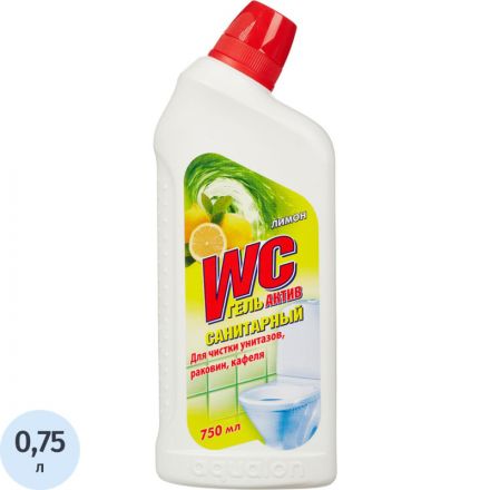 Средство для сантехники Санитарный Актив 0.75 л (отдушки в ассортименте)