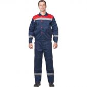 Костюм рабочий летний муж. Л20-КБР син/красн (р.52-54) 194-200 (Арсенал-СП)