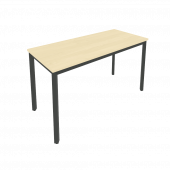 Slim Стол письменный на металлокаркасе С.СП-5.1 Клён/Антрацит металл 1380*600*750 Slim Стол письменный на металлокаркасе С.СП-5.1 Клён/Антрацит металл 1380*600*750