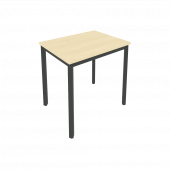 Slim Стол письменный на металлокаркасе С.СП-2.1 Клён/Антрацит металл 780*600*750