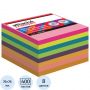 Стикеры Attache Economy с клеев.краем  76х76 мм, 400 лист, 8 неоновых цв