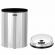 Ведро для мусора СЕНСОРНОЕ 12 л, нержавеющая сталь, зеркальная крышка, питание от 4-х батареек AA (не входят в комплект), LAIMA, 609327