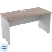 Стол письменный Easy Contour 1400х700 дуб шамони темный