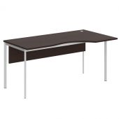 Стол эргономичный СА-1SD(R) Венге Магия/Белый 1600х900х755. IMAGO-S Стол эргономичный СА-1SD(R) Венге Магия/Белый 1600х900х755. IMAGO-S