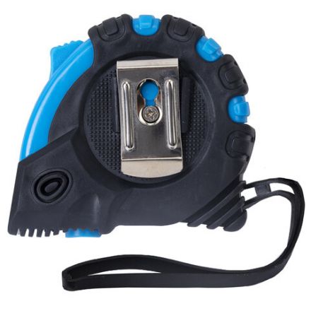 Рулетка измерительная 3 м х 16 мм, обрезиненный корпус, 3 фиксатора, RABBITEX (РАББИТЕКС) Special, 671353