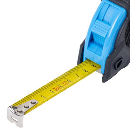 Рулетка измерительная 3 м х 16 мм, обрезиненный корпус, 3 фиксатора, RABBITEX (РАББИТЕКС) Special, 671353