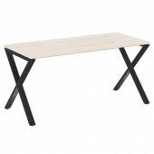 Loft Стол рабочий VR.L-SRX-4.7 Денвер светлый/Чёрный металл 1580*720*750