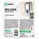 Мыло жидкое ПРОФ антибакт. б/запаха Grass/MILANA Антибактериальное, 5л_Б/К