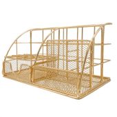 Органайзер для косметики и мелочей металлический 5 секций, MONTE VITA (МОНТЕ ВИТА), 140х220х127 мм, золото, 272477 Органайзер для косметики и мелочей металлический 5 секций, MONTE VITA (МОНТЕ ВИТА), 140х220х127 мм, золото, 272477