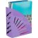 Лоток вертикальный 110мм Attache Акварель фиолетовый