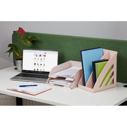 Лоток горизонтальный горизонтальный Комус Ницца розовый Лоток горизонтальный горизонтальный Комус Ницца розовый