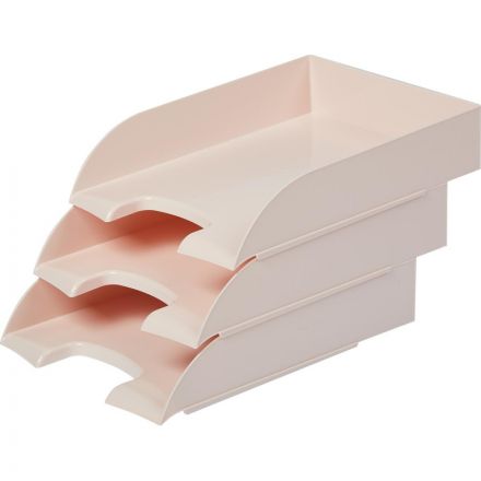 Лоток горизонтальный горизонтальный Комус Ницца розовый Лоток горизонтальный горизонтальный Комус Ницца розовый