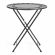 Стол Patio (PL08-11139) стальной сплав, черный, 70х75см