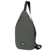 Рюкзак однолямочный HEIKKI SMOOTH (ХЕЙКИ), 2 отделения, хаки, 35x20x8 см, 273920