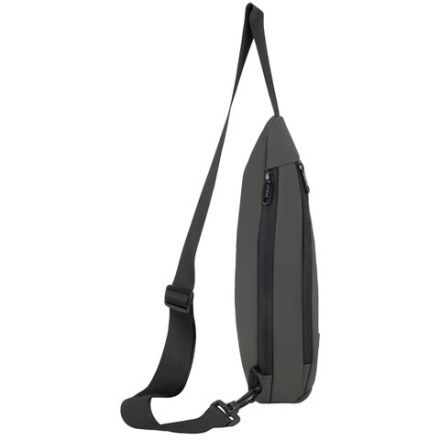 Рюкзак однолямочный HEIKKI SMOOTH (ХЕЙКИ), 2 отделения, хаки, 35x20x8 см, 273920