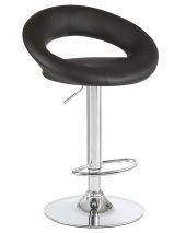 Стул барный DOBRIN MIRA, чёрный
